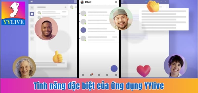 YYlive App | Mạng Xã Hội Kết Hợp Giải Trí Hot Nhất 2025 4 Tính năng đặc biệt của ứng dụng YYlive