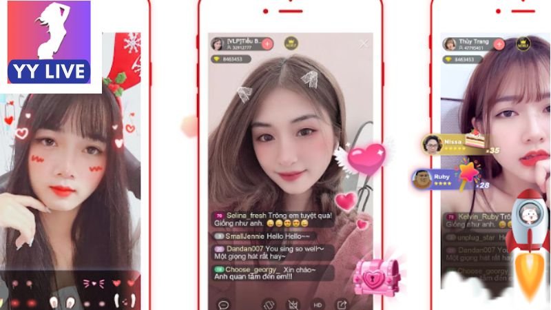 Tính năng của app liveshow China IOS trải nghiệm người dùng