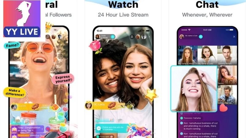 App YY Live Trung Quốc – Ứng Dụng Livestream Siêu Hot 2 Giới thiệu tổng quan app YY Live Trung Quốc