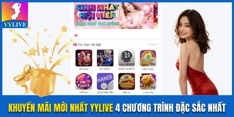 khuyến mãi mới nhất YYlive