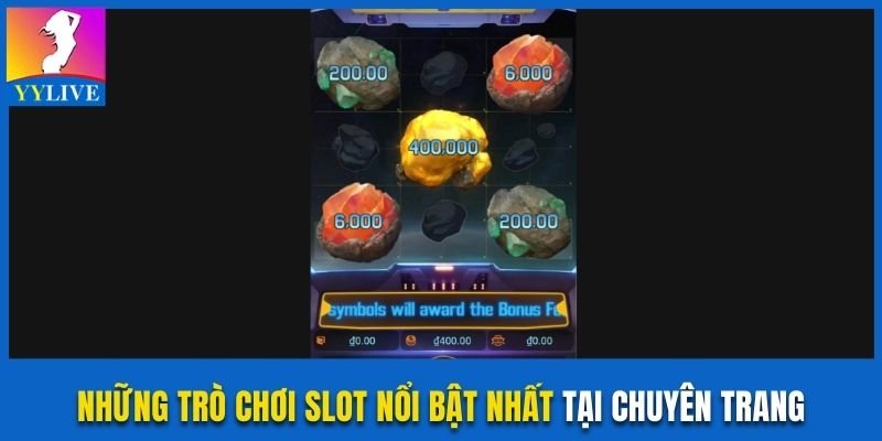 Thiên Đường Slot Game Trên Yylive Với Cơ Hội Thắng Lớn 4 Những trò chơi slot nổi bật nhất tại chuyên trang