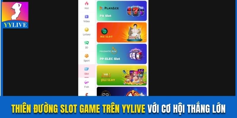 Slot game trên YYlive