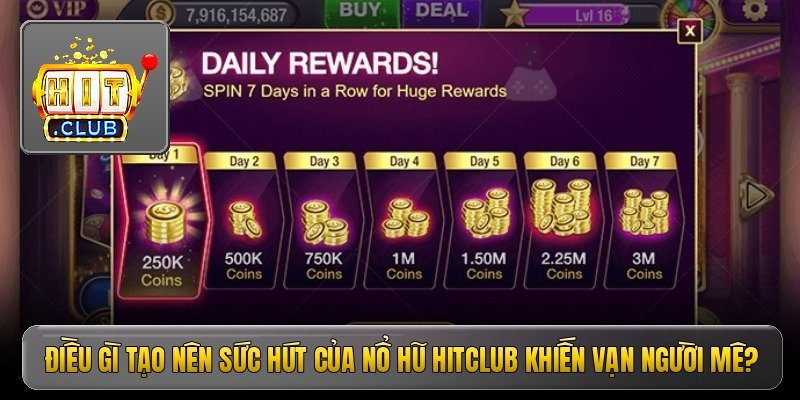Nổ hũ Hitclub - Top trò chơi dễ thắng nhận hũ bạc tỷ cho thợ săn 3 Điều gì tạo nên sức hút của nổ hũ Hitclub khiến vạn người mê?