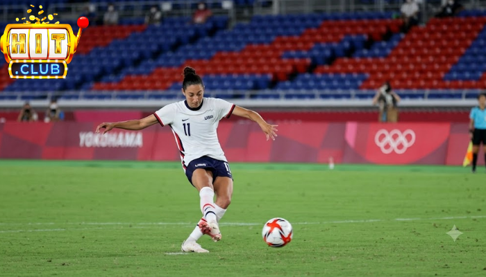 Christen Press: Biểu Tượng Của Sự Kiên Trì Và Đẳng Cấp Bóng Đá Nữ 3 Tầm nhìn bao quát và tư duy phối hợp