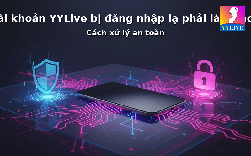 Tài khoản YYLive bị đăng nhập lạ phải làm sao? Cách xử lý an toàn 3 Tài khoản YYLive bị đăng nhập lạ phải làm sao? Cách xử lý an toàn