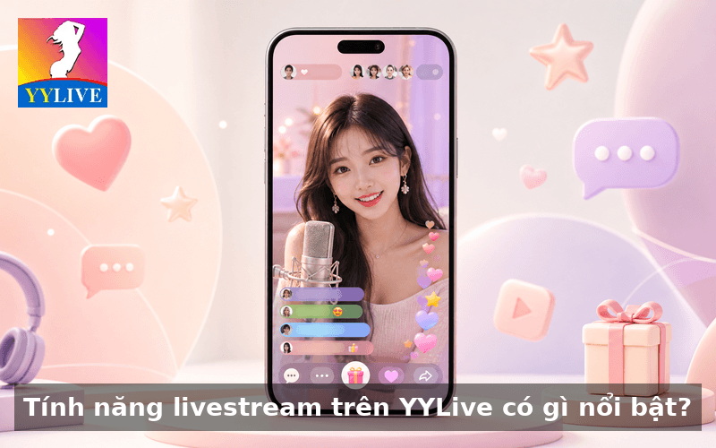 Tính năng livestream trên YYLive có gì nổi bật? 2 Tính năng livestream trên YYLive có gì nổi bật?