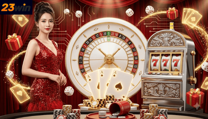 Sảnh game bài 23WIN và những giá trị giải trí bền vững cho người chơi 2 Những đặc điểm thu hút tại sảnh game bài 23WIN