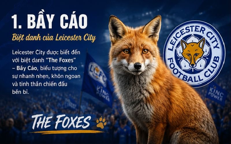 Bầy Cáo Là Đội Bóng Nào Và Nguồn Gốc Biệt Danh Leicester City 2 Leicester City được người hâm mộ biết đến rộng rãi với biệt danh Bầy cáo