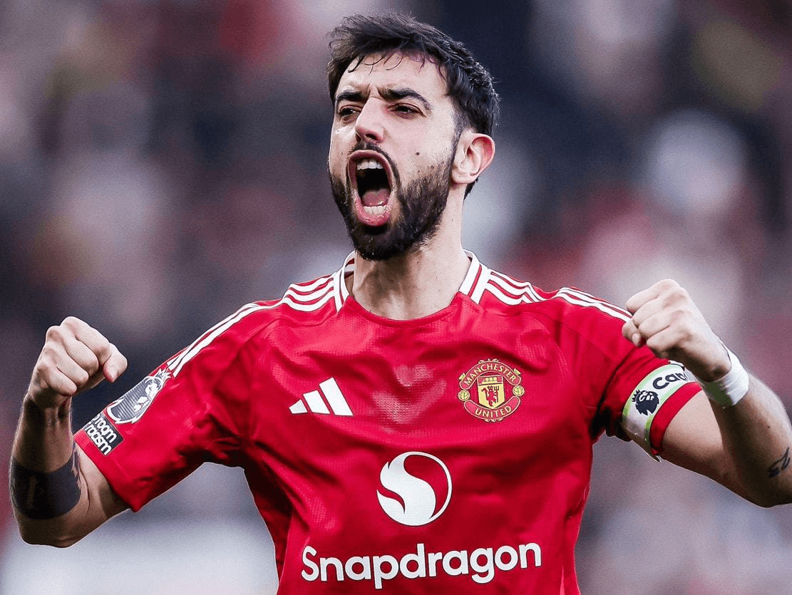 Tiền vệ Bruno Fernandes ghi bao nhiêu bàn thắng trong các màu áo 4 Quỷ đầu đàn trong giai đoạn tái thiết MU