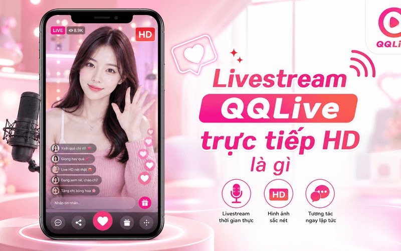 Livestream QQLive trực tiếp HD – Phòng phát sóng girl xinh cuốn hút người xem 2 Livestream QQLive trực tiếp HD là gì?